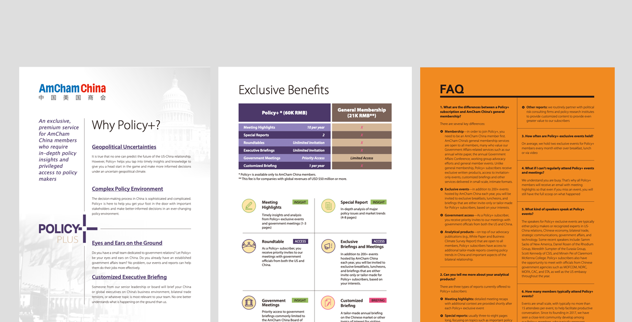 Policy+ brochure