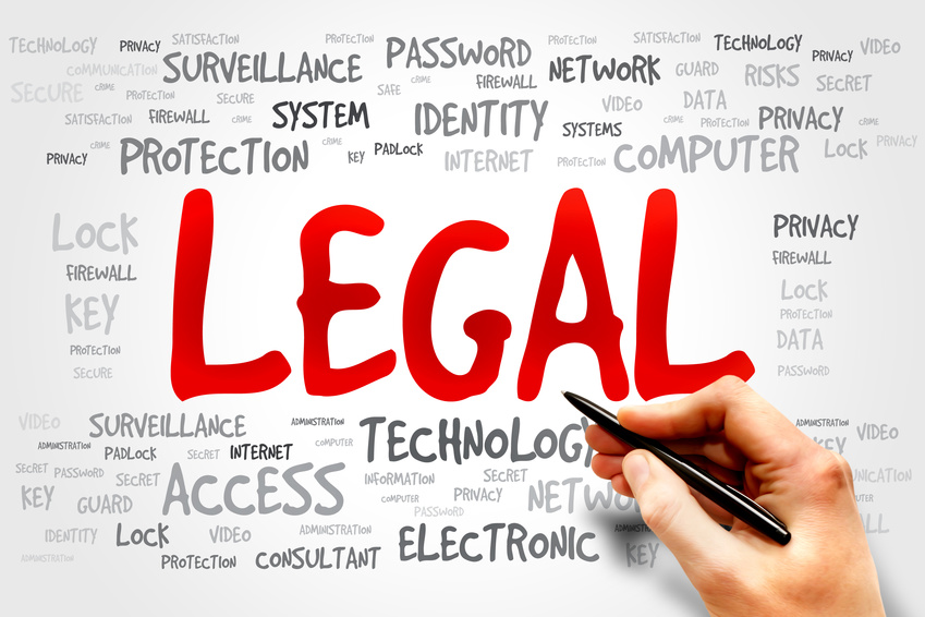 LEGAL word cloud, business concept