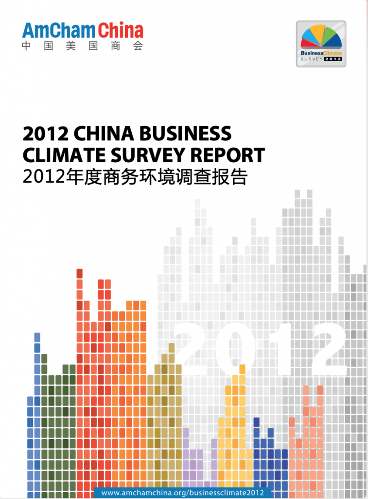 2012 Business Climate Survey
