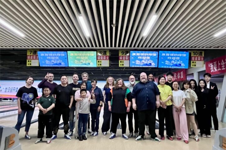 Bowling Night Group Photo