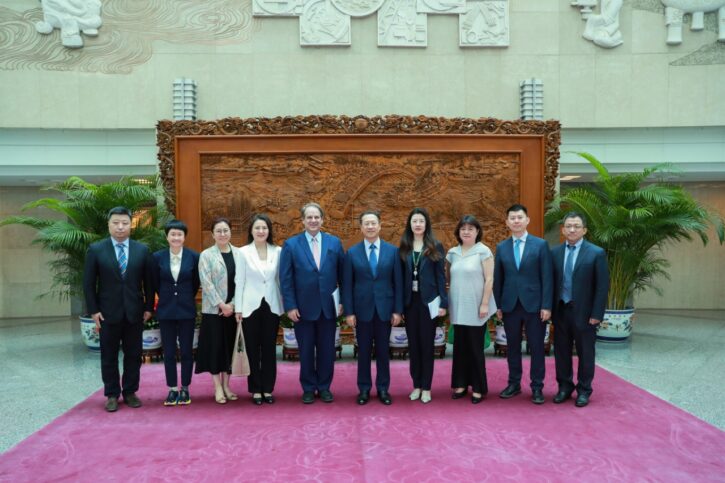 Meeting with Vice Foreign Affairs Minister Ma Zhaoxu